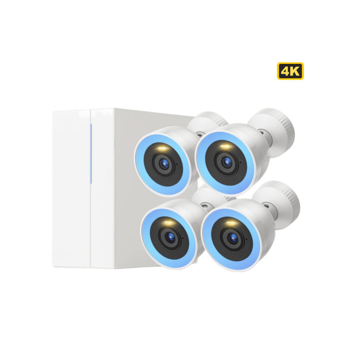 DZ-9808POE 4K POE 8’li IP KİT