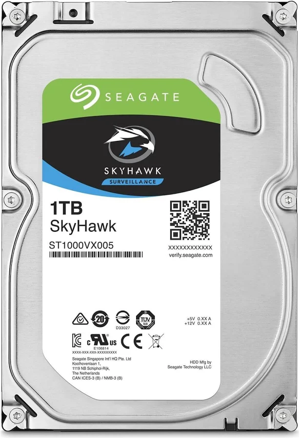 1 TB SEAGATE SKYHAWK 7/24 GÜVENLİK DİSKİ