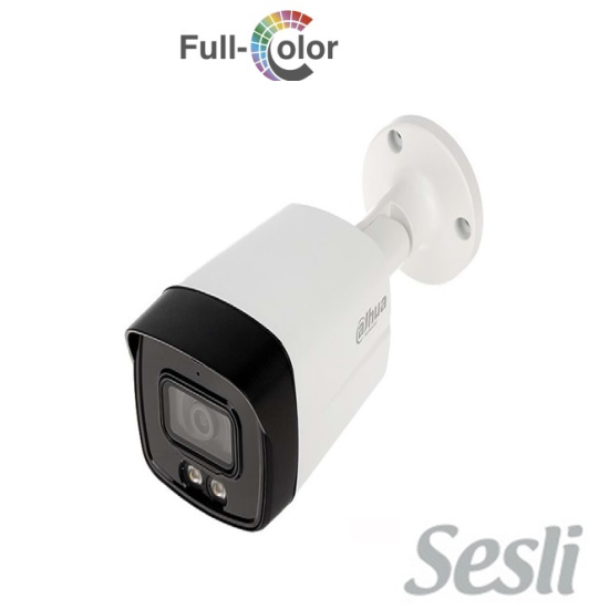DAHUA HAC-HFW1209TLM-A-LED-0360B 2 MP DAHİLİ SESLİ 40 MT GECE GÖRÜŞLÜ FULL COLOR AHD KAMERA
